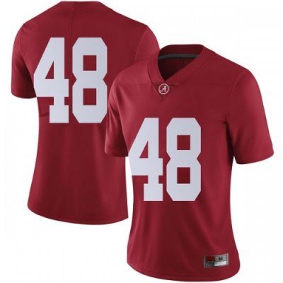 Women's Alabama Crimson Tide #48 Phidarian Mathis Crimson Limited NCAA College Football Jersey 2403NDEX4